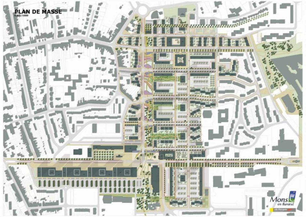 Mons-en-Barœul (59) | Requalification du centre-ville - L'AGENCE FRANÇAISE